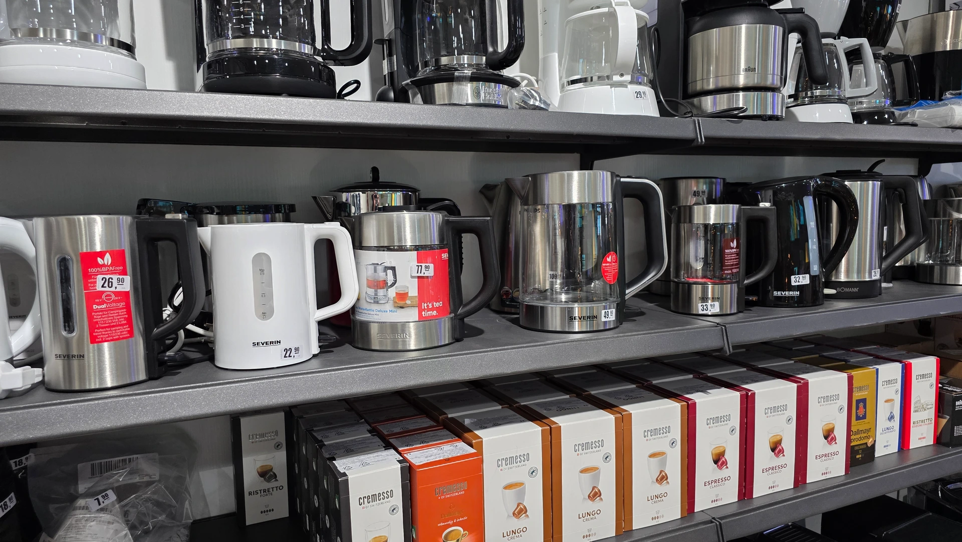 Innenansicht Elektrofachmarkt